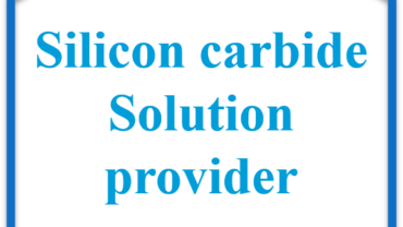 Symbol mit Silicium Carbid Solution provider Schriftzug