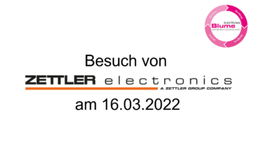 Vorschaubild Bei uns zu Gast: ZETTLER electronics - Besuch aus Puchheim