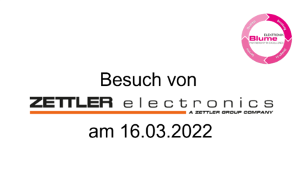 Vorschaubild Bei uns zu Gast: ZETTLER electronics - Besuch aus Puchheim