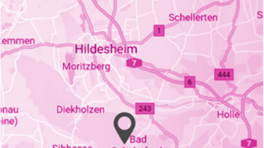 Karte Anfahrt Blume Elektronik