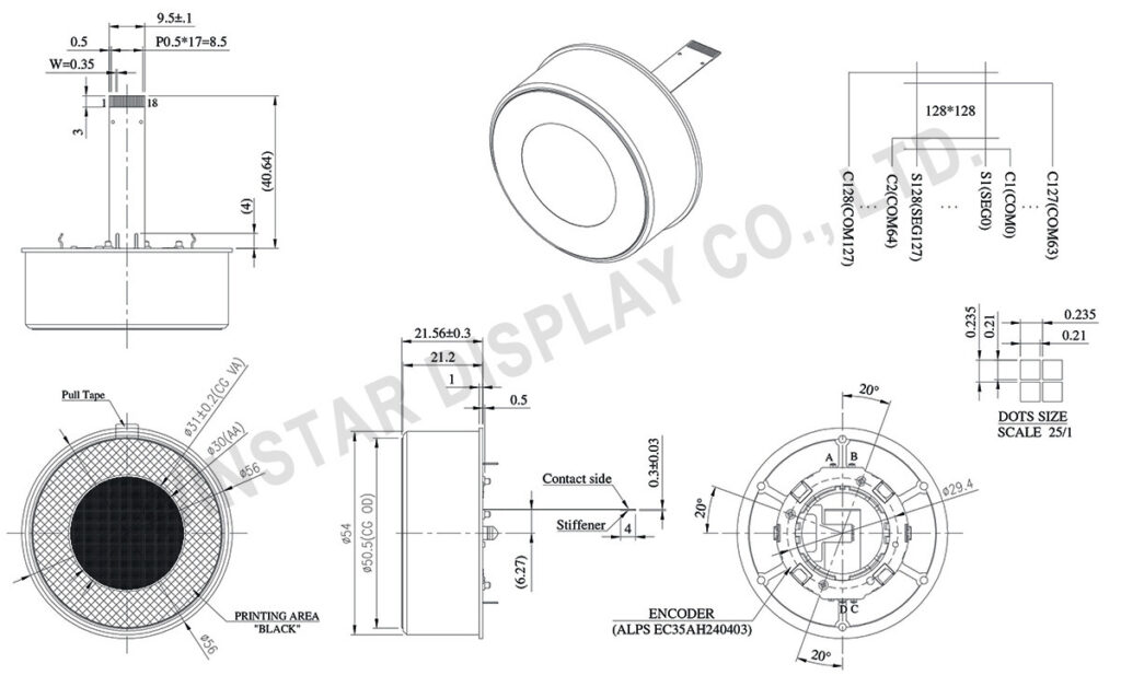 Winstar WEO128128D