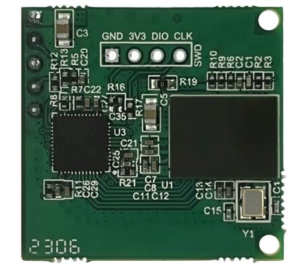 Ansicht des 66Ghz Radar Modules von Minew