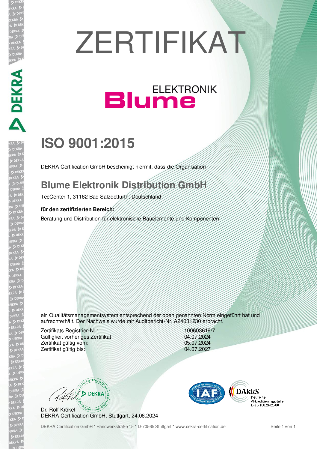 Blume Elektronik