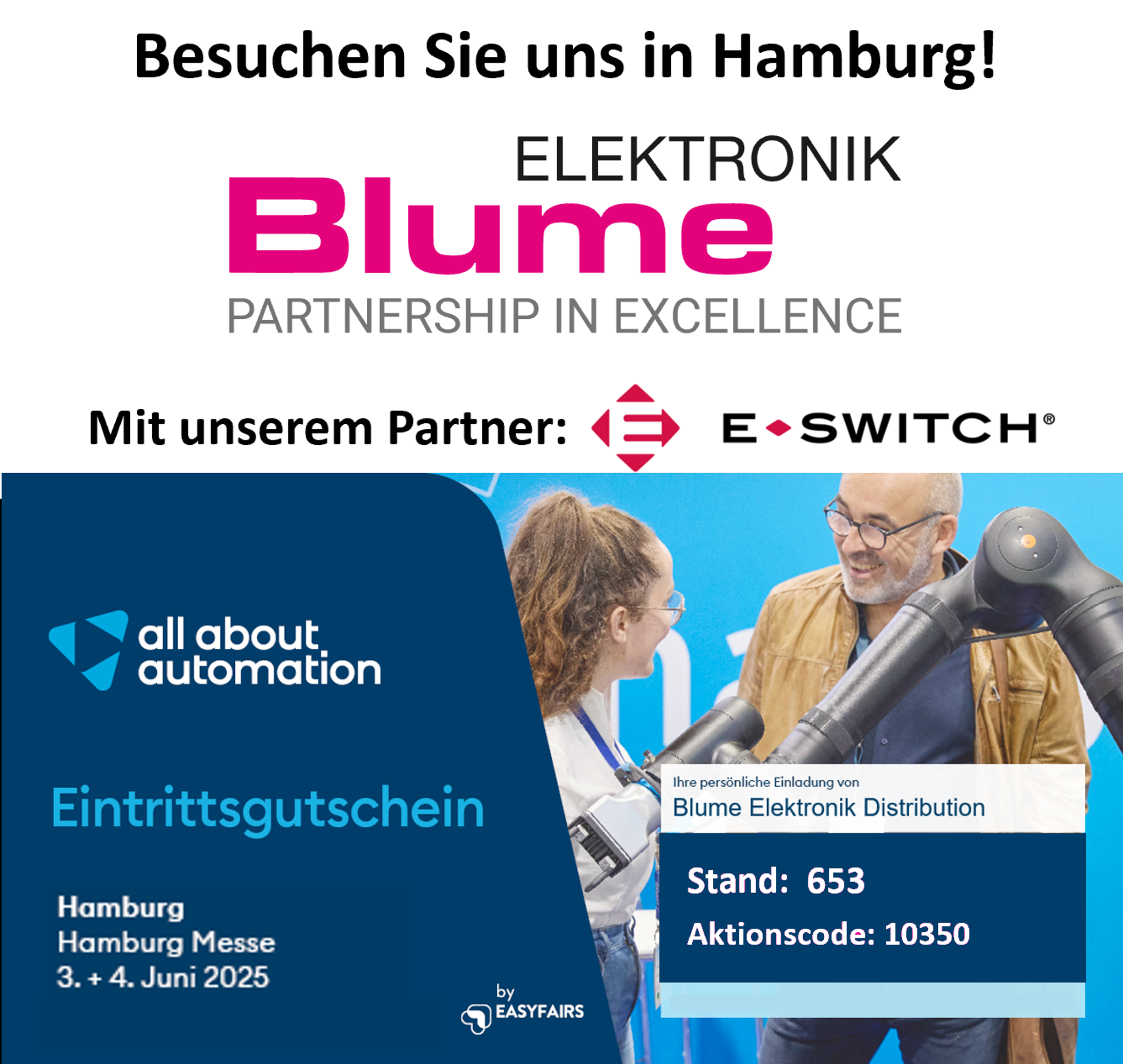 Besuchen Sie uns in Hamburg