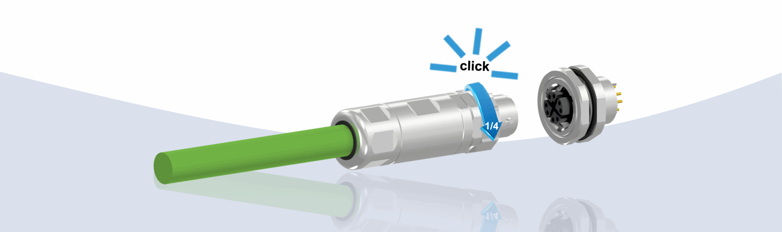 CONEC_ID75618_43-00566 und 43-04345h_grün_mitPfeil&Click