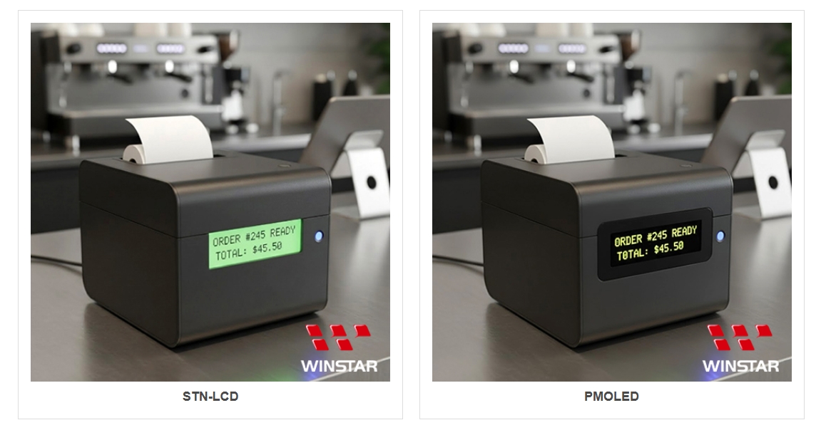 Thermodrucker und Etikettensysteme Status auf einen Blick