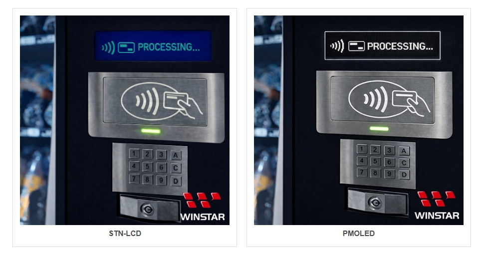 Vending Machines High Brightness & Wide Viewing Angles