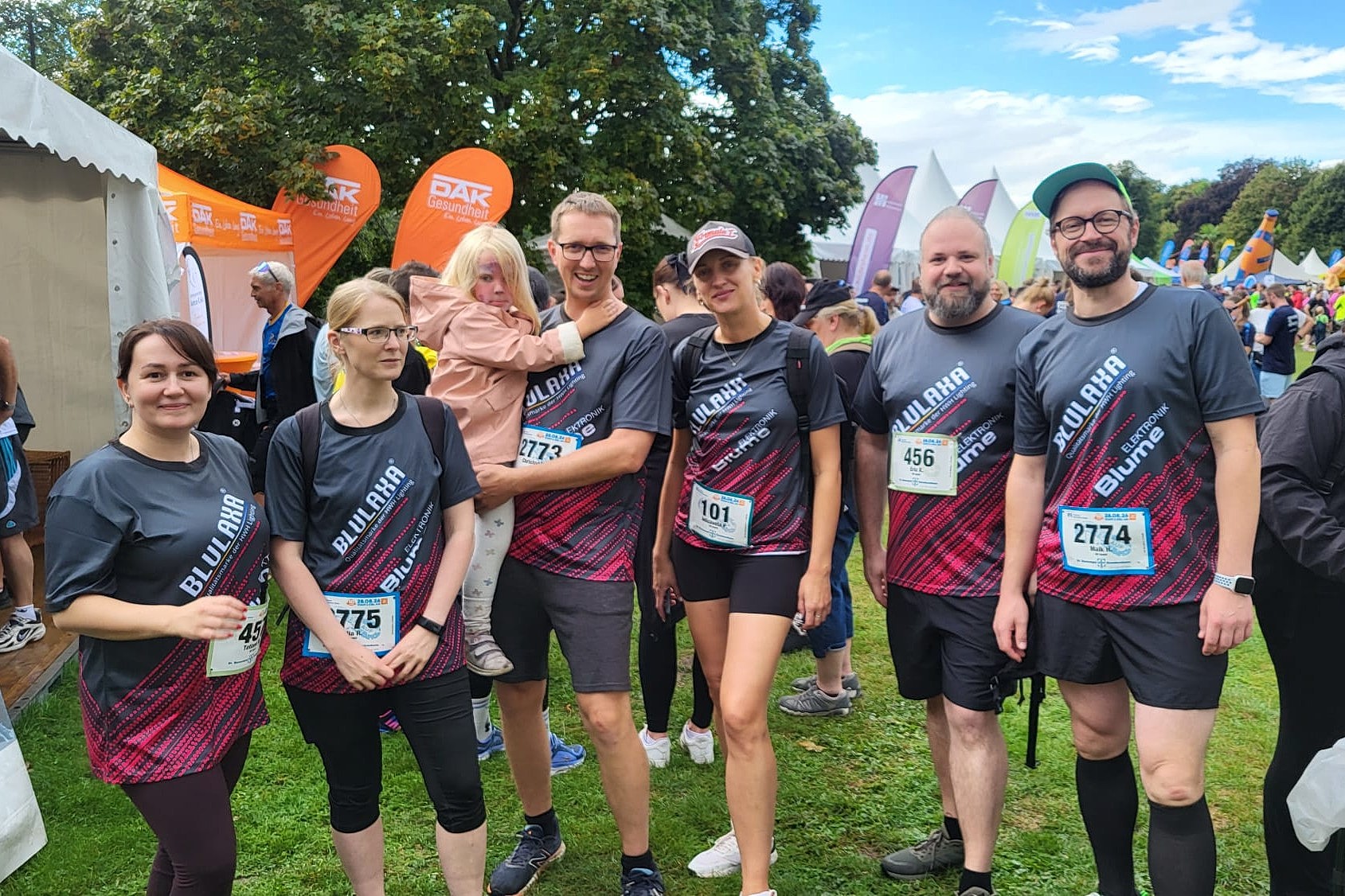 Hildesheimer Firmenlauf Gruppenbild