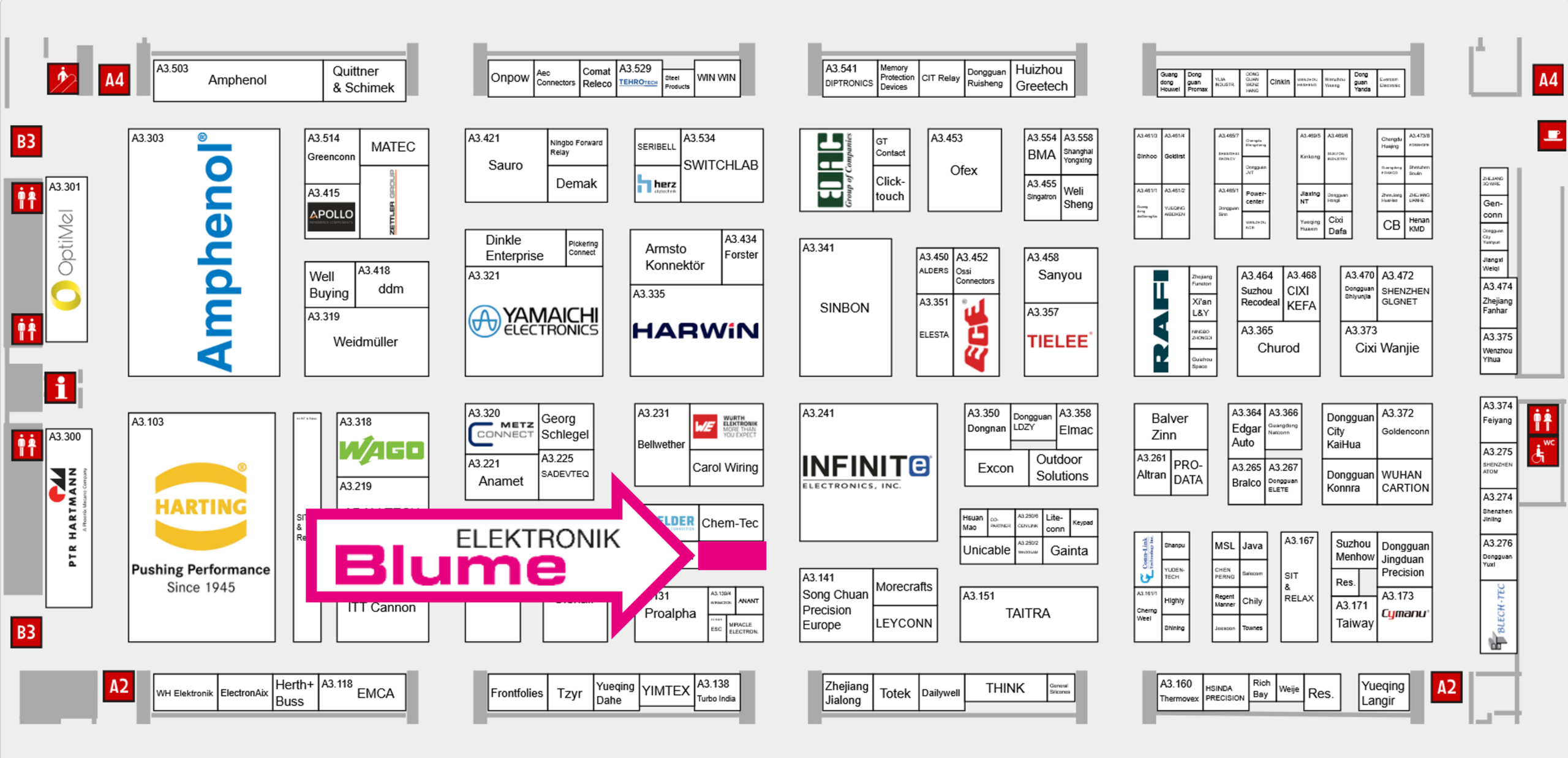 Messe Wo man uns findet2