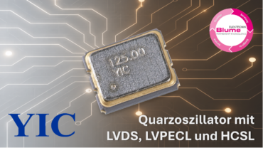 YIC Quarzoszillator mit LVDS, LVPECL und HCSL news